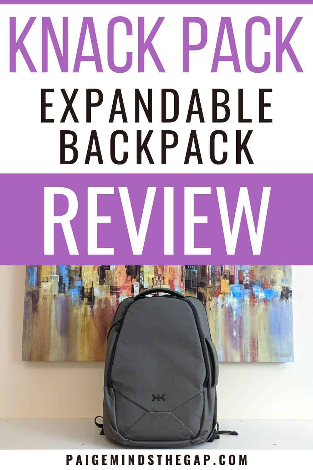 Knack backpack review online